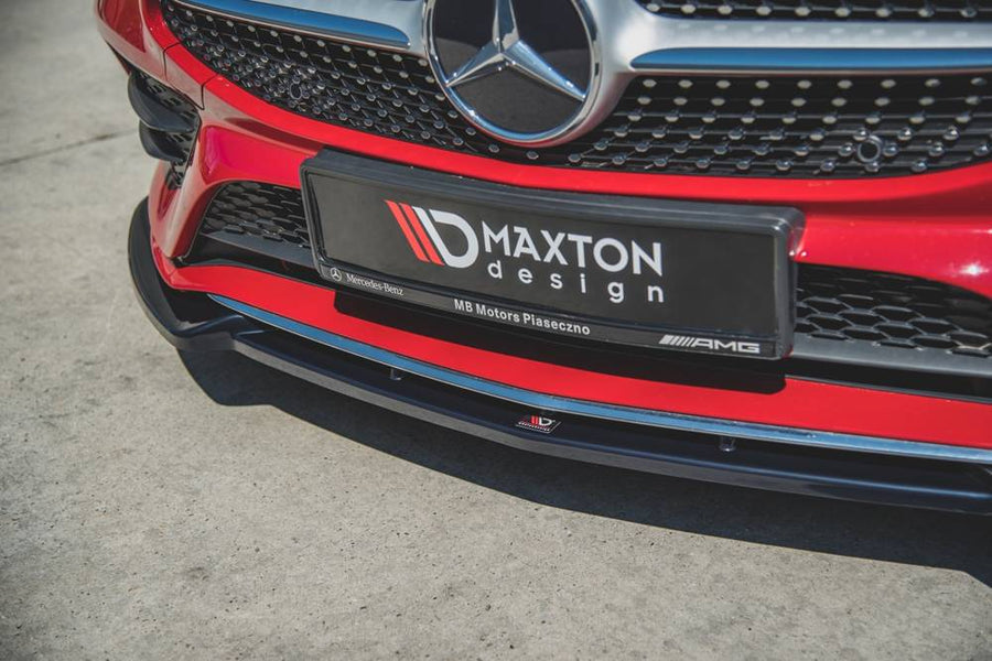 Maxton Design Mercedes Benz CLA-Class C118 AMG-Line Front Splitter V.2