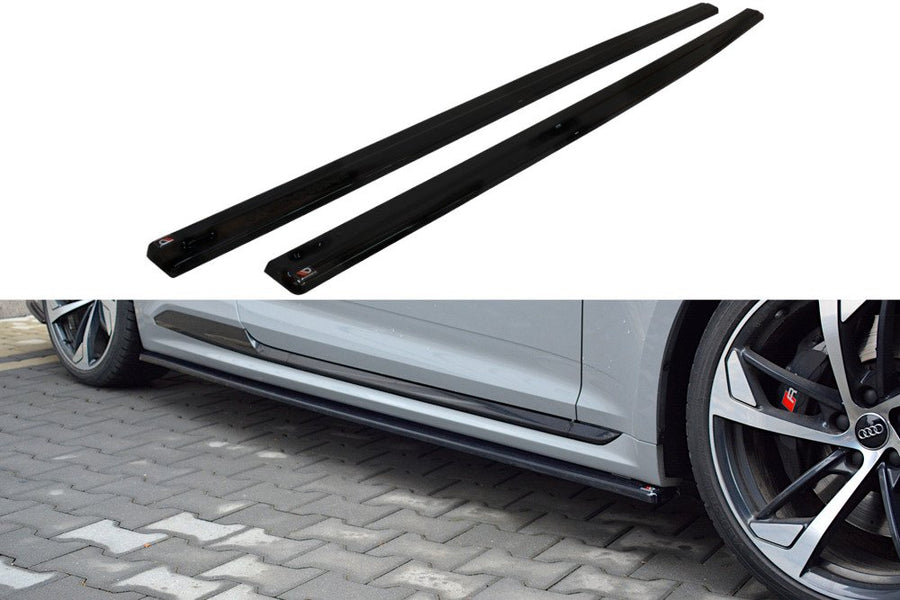 Maxton Design AU-RS5-2-SD1T Side Skirts Diffusers Audi RS5 F5 Coupe | ML Performance UK Car Parts