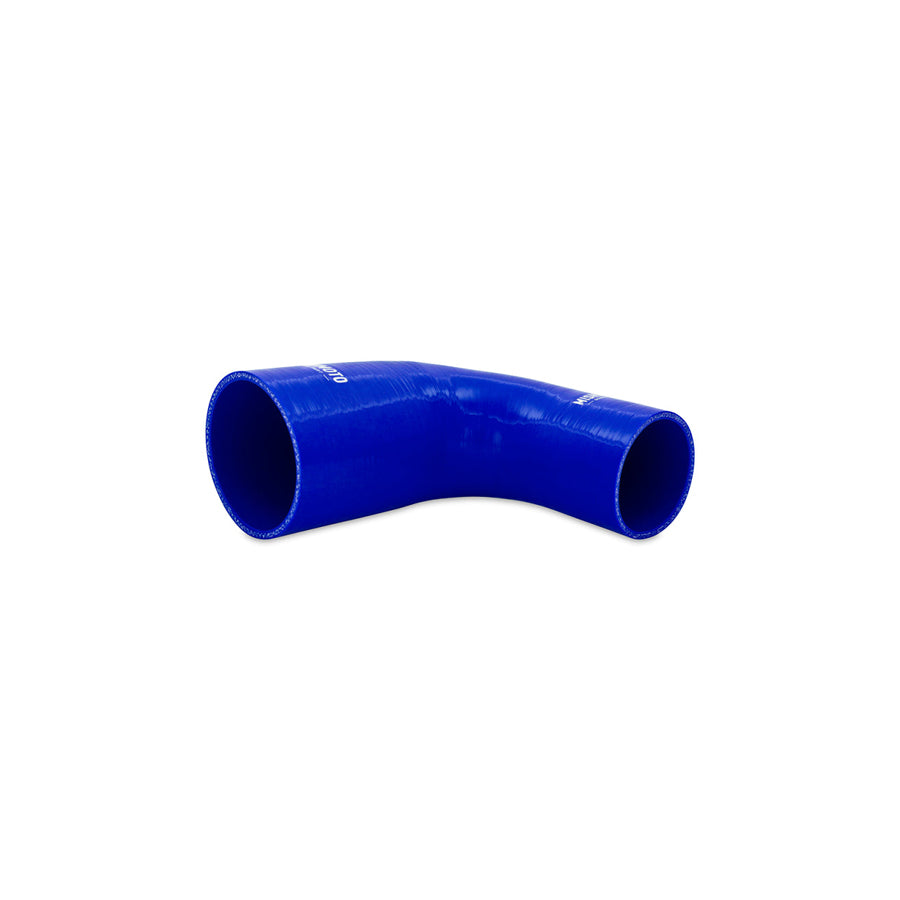 Mishimoto MMCP-R90-25325BL Silicone Reducer Coupler 90 Degree 2.5in to 3.25in - Blue