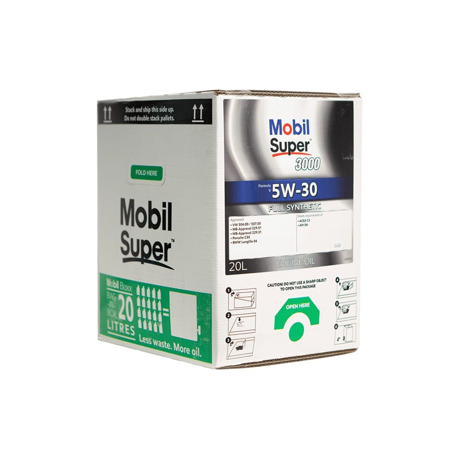 Mobil SUP3000 F-V 5W30 BAG-IN-BOX 20Ltr | ML Performance UK Car Parts