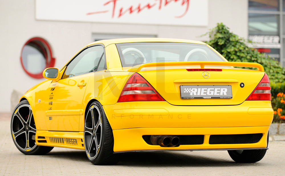 Rieger 00070030 Mercedes-Benz R170 SLK Rear Diffuser 3 | ML Performance EU Car Parts