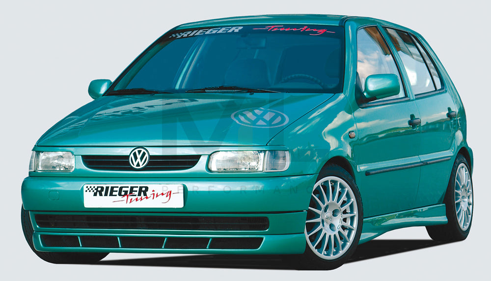 Rieger 00047049 VW 6N Polo Mk4 Front Splitter 2 | ML Performance EU Car Parts