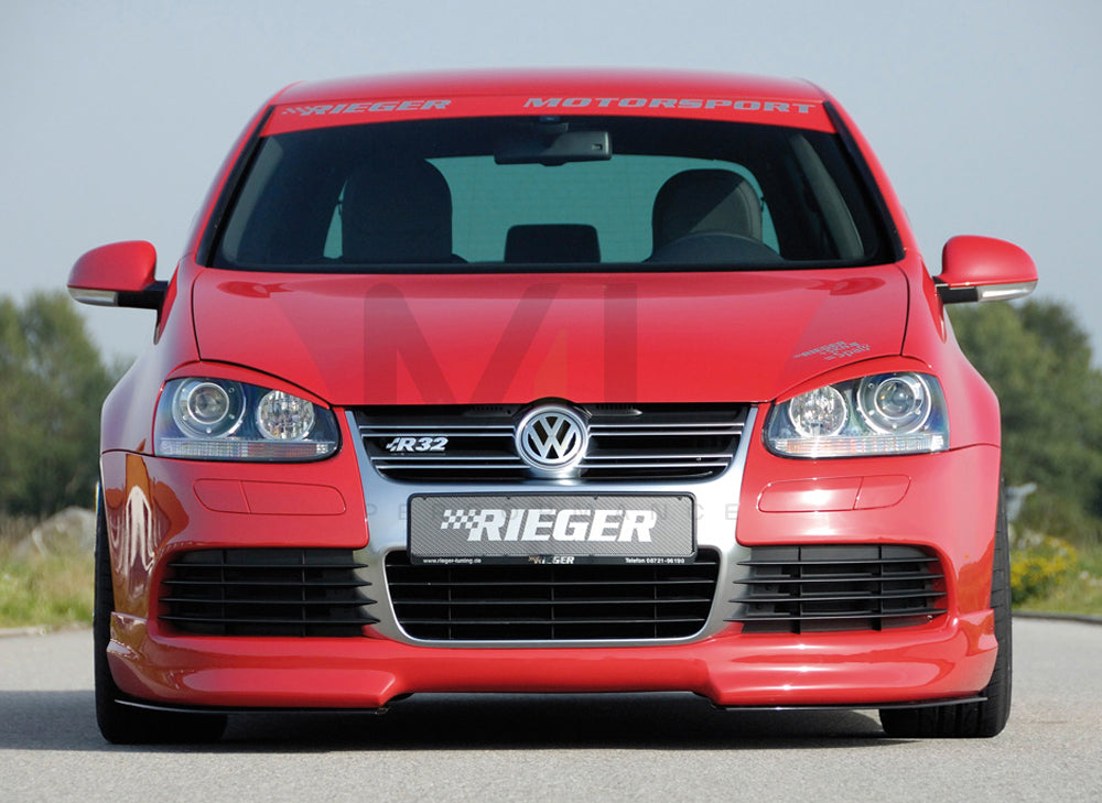 Rieger 00059420 VW Mk5 Golf Front Splitter 4 | ML Performance UK Car Parts