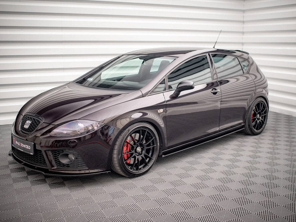 Maxton Design Seat Leon MK2 Cupra / Fr Side Skirts Diffusers