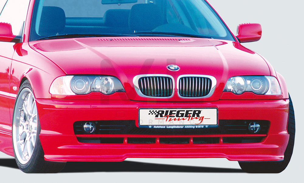 Rieger 00050202 BMW 3 Series E46 Front Splitter 1 | ML Performance EU Car Parts