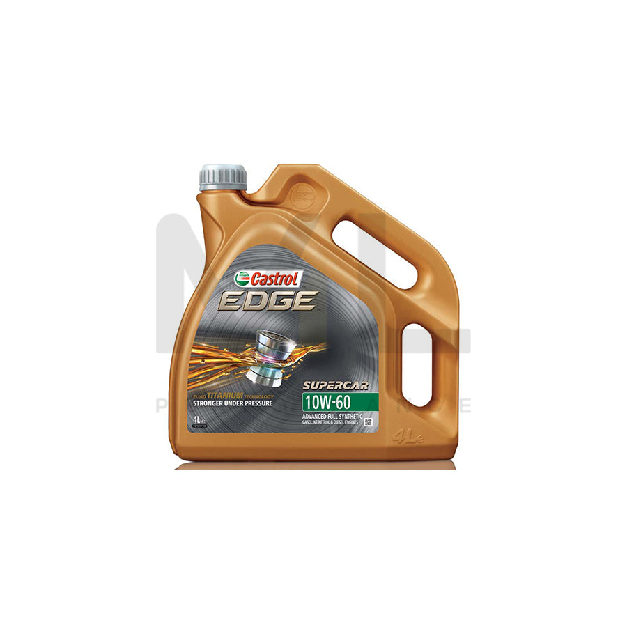 Castrol Edge Supercar Engine Oil - 10W-60 - 4ltr Engine Oil ML Performance UK ML Car Parts