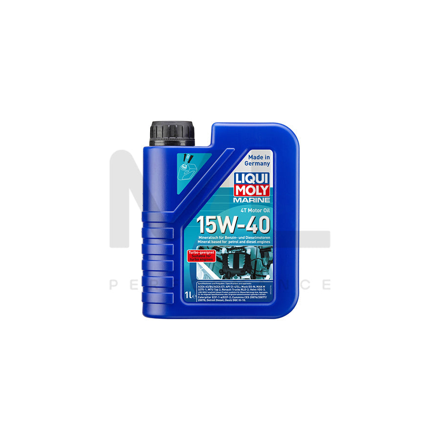 Liqui Moly Marine 4T Motor Oil 15W-40 60l