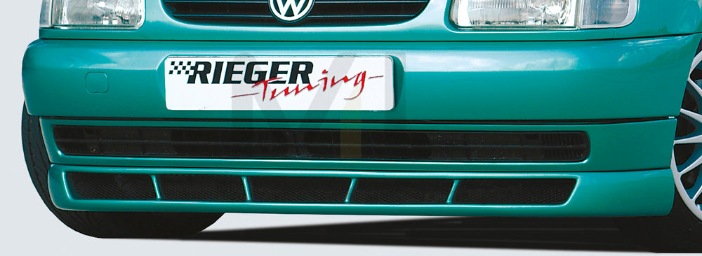 Rieger 00047049 VW 6N Polo Mk4 Front Splitter 1 | ML Performance EU Car Parts