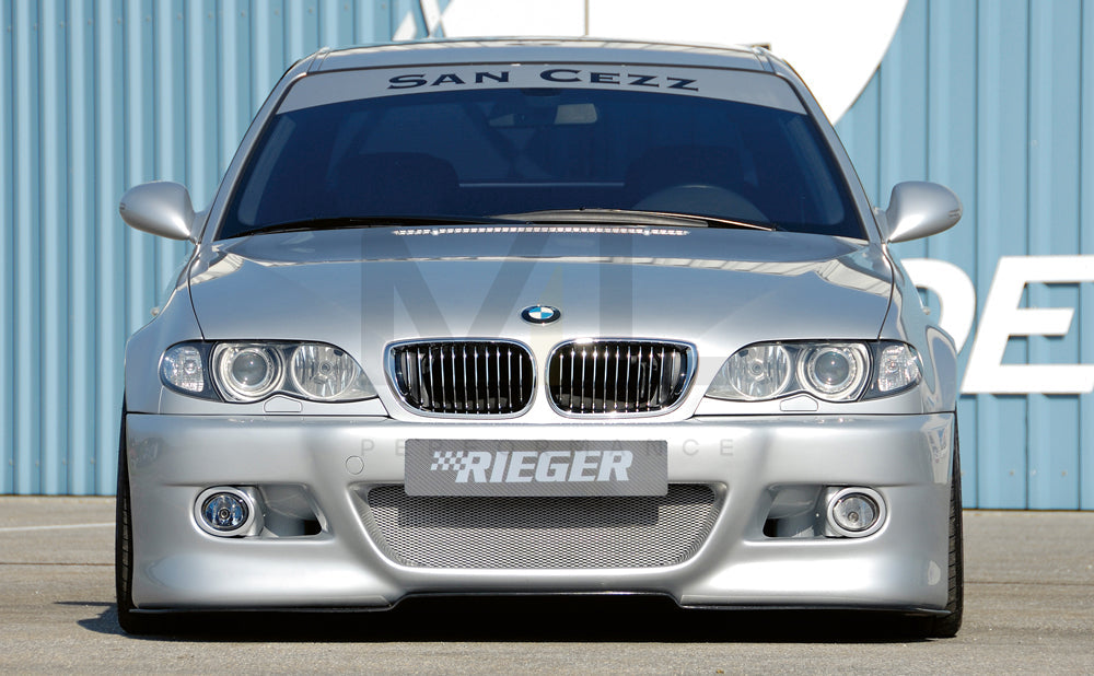 Rieger 00050403 BMW 3 Series E46 Front Bumper 5 | ML Performance EU Car Parts