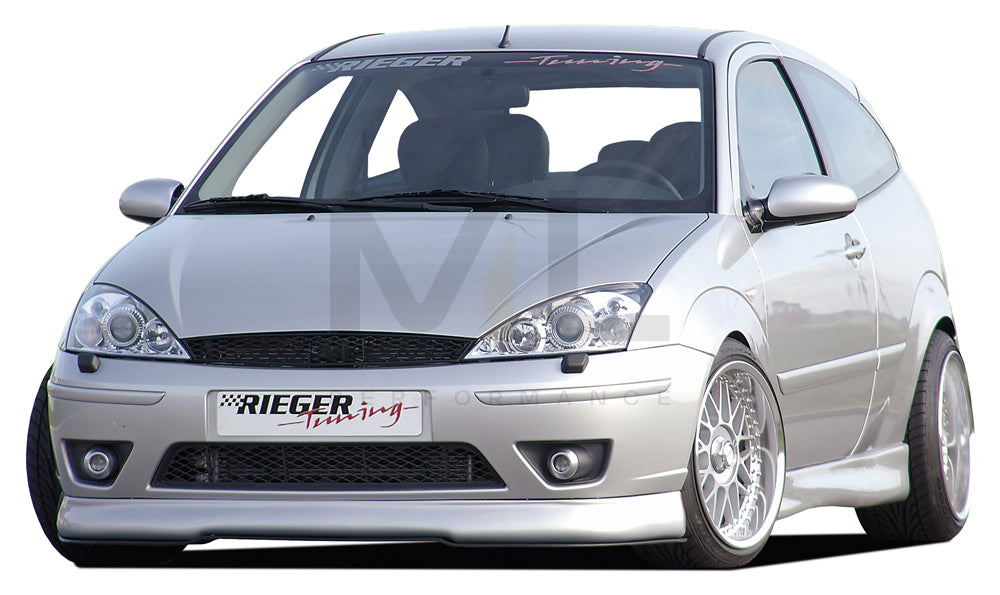 Rieger 00034110 Ford Focus 1 Front Splitter 3 | ML Performance UK Car Parts