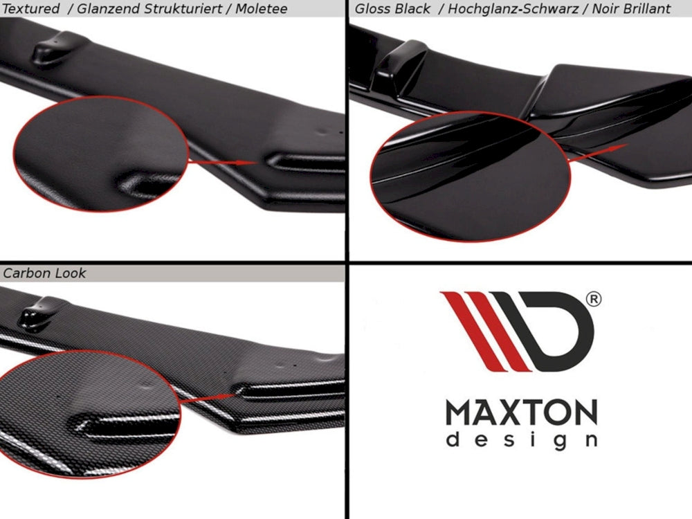 Maxton Design Seat Leon Fr Sportstourer MK3 (2012-2016) Rear Side Splitters V.2