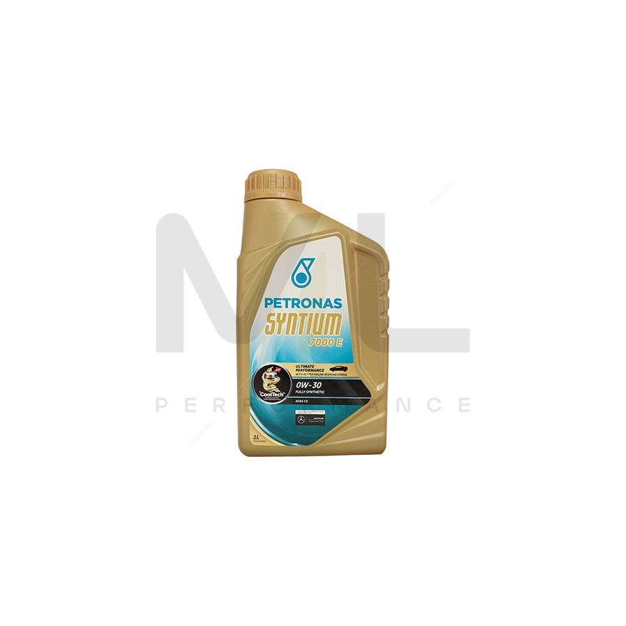 PETRONAS Syntium 7000 E 0W-30 Fully Synthetic Car Engine Oil 1l | Engine Oil | ML Performance EU Car Parts