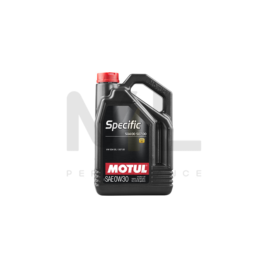 Motul Specific VW 504 00 507 00 0w-30 Fully Synthetic Car Engine Oil 5l | Engine Oil | ML Car Parts UK | ML Performance