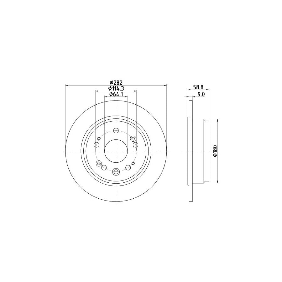 Hella 8MV 376 732-401 Fan Clutch