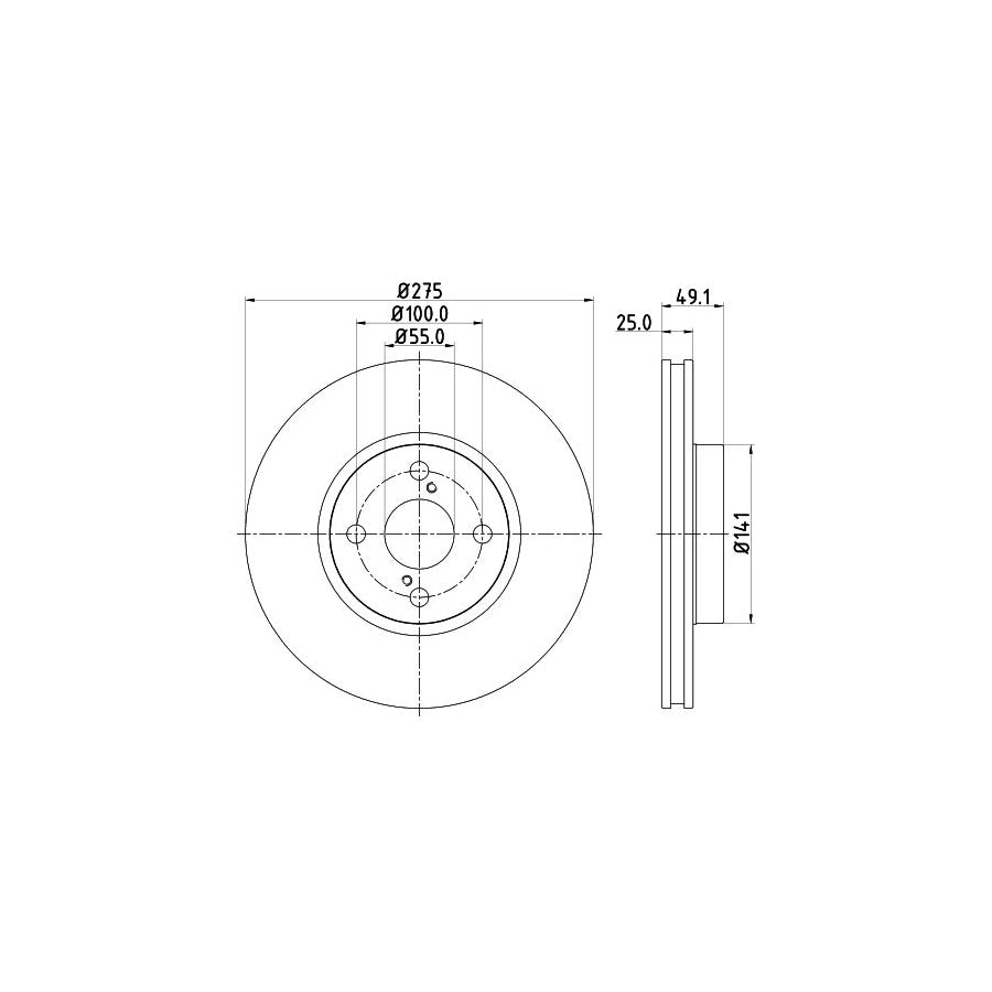 Hella 8MV 376 757-651 Fan Clutch