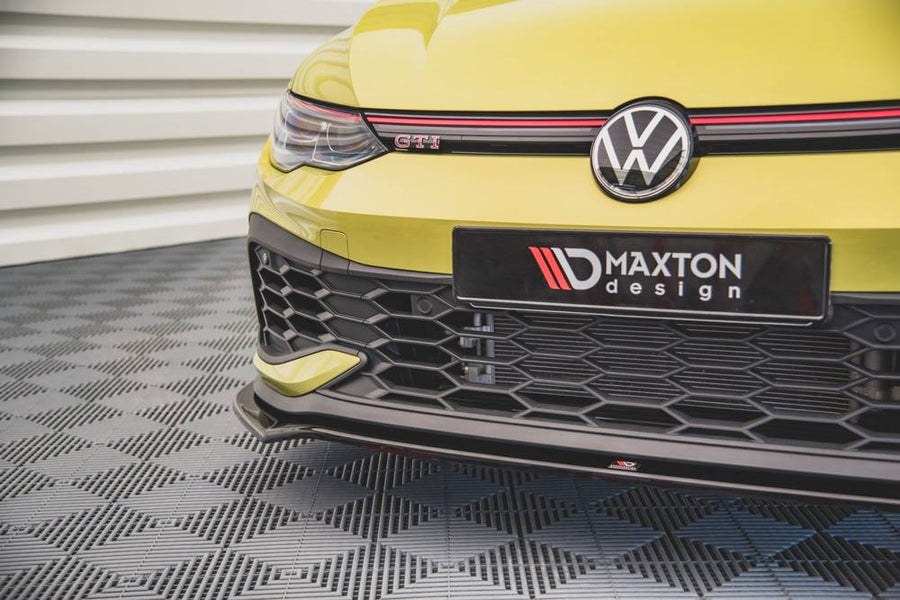 Maxton Design Volkswagen Golf GTI Clubsport MK8 Front Splitter V.3