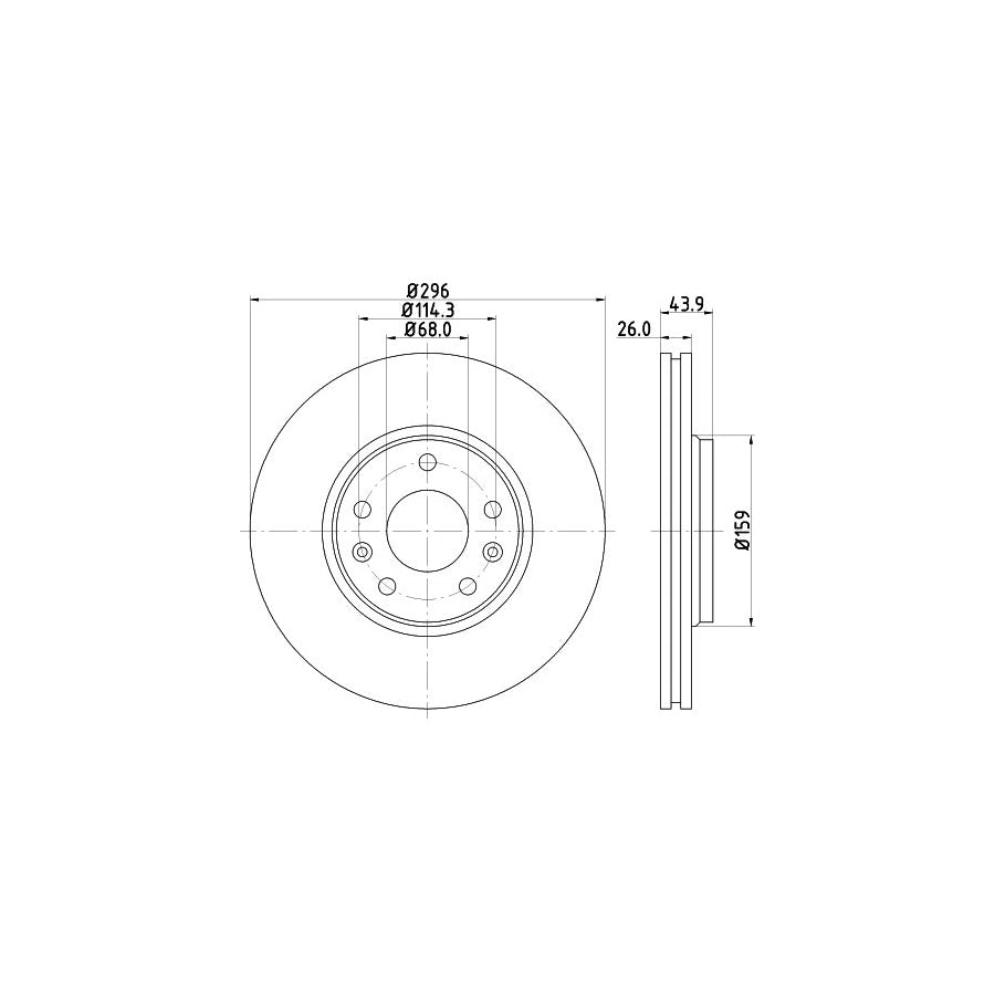 Hella 8MV 376 758-751 Fan Clutch