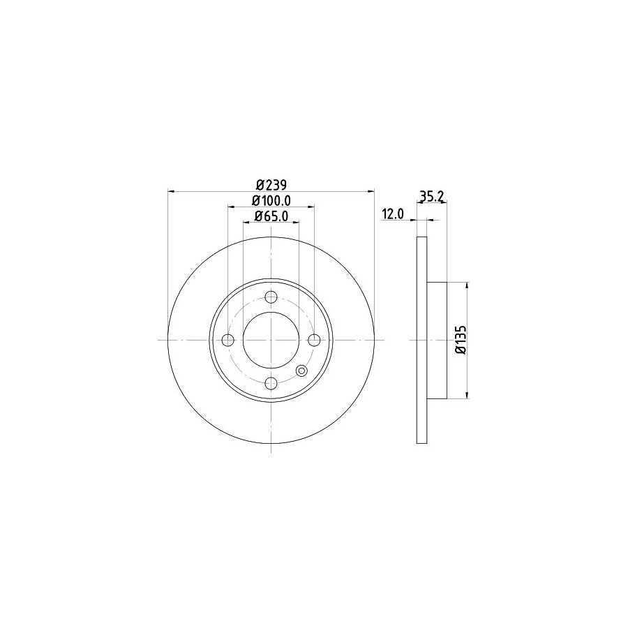 Hella 8MV 376 906-711 Fan Clutch