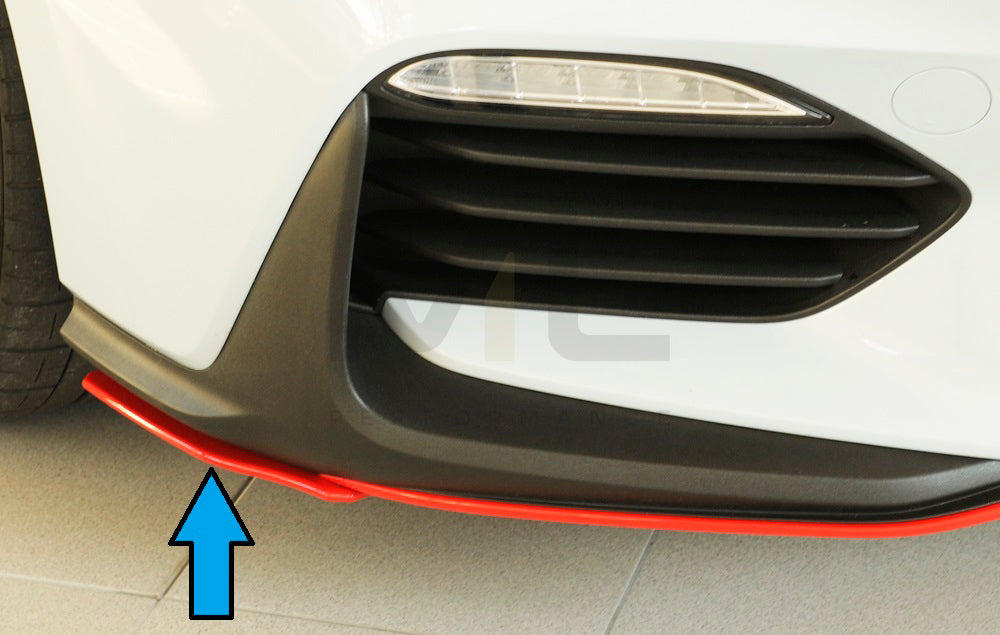 Rieger 00076006 Hyundai Front Splitter (i30 N-Performance & i30 N) 5 | ML Performance EU Car Parts