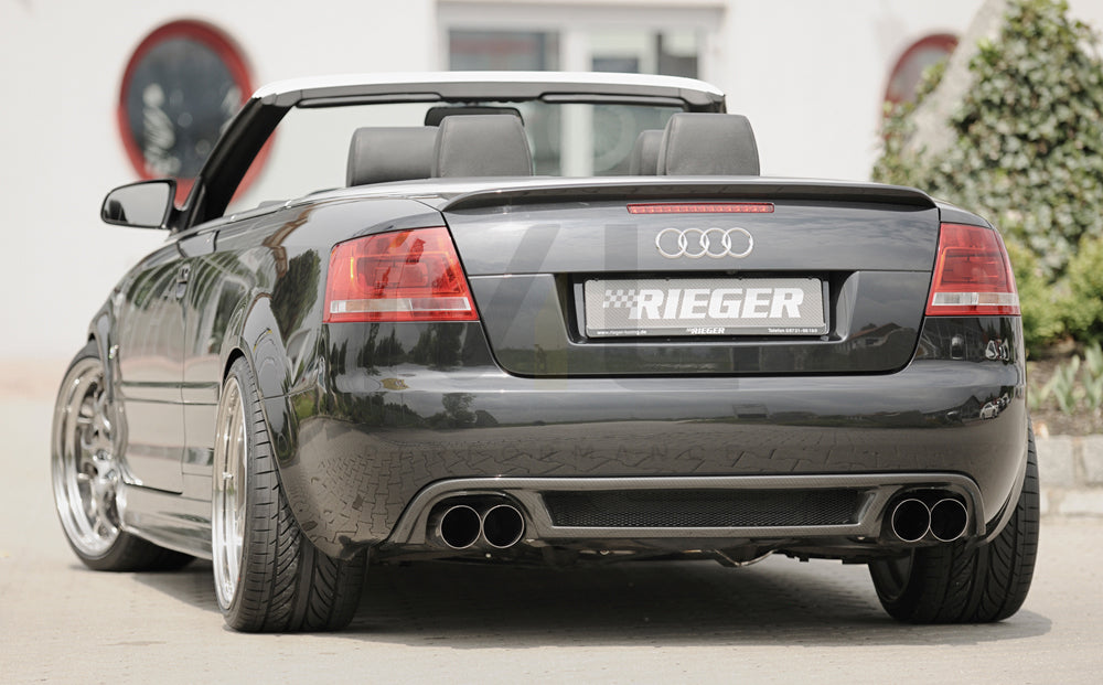 Rieger 00099839 Audi 8H A4 Rear Diffuser 2 | ML Performance EU Car Parts