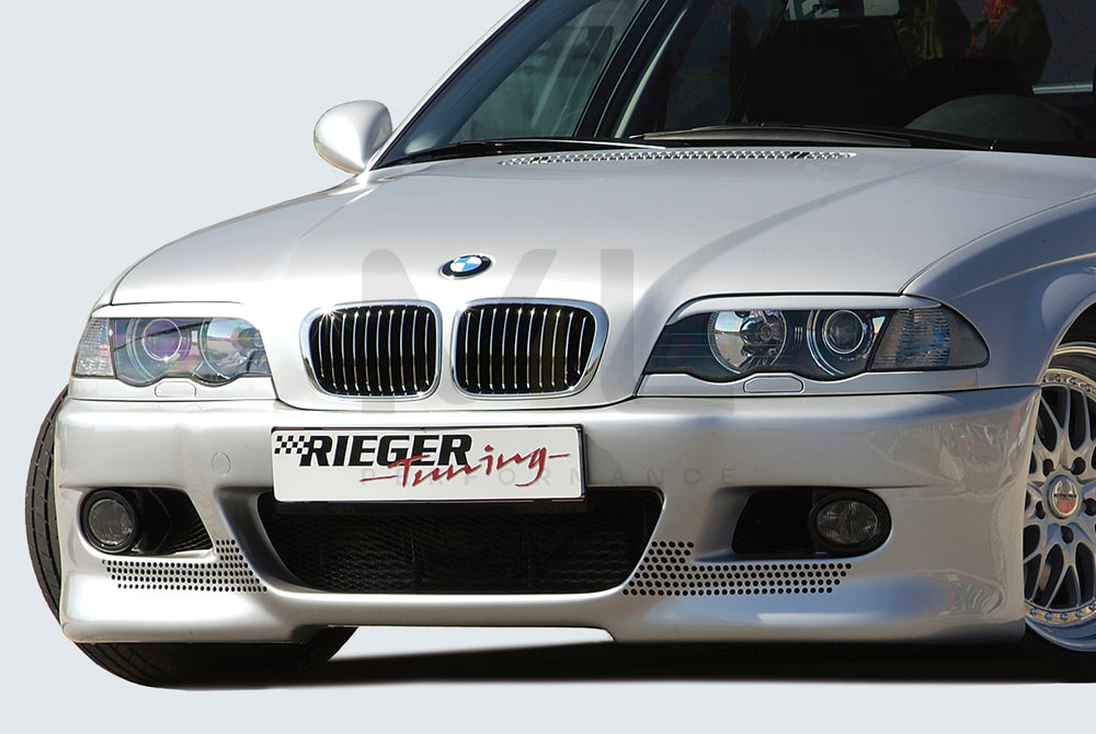 Rieger 00050218 BMW 3 Series E46 Front Bumper 1 | ML Performance EU Car Parts