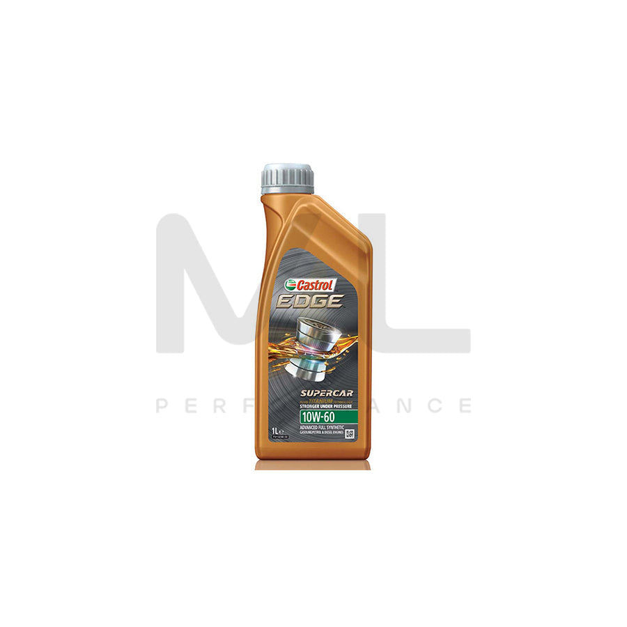 Castrol Edge Supercar Engine Oil - 10W-60 - 1ltr Engine Oil ML Performance UK ML Car Parts