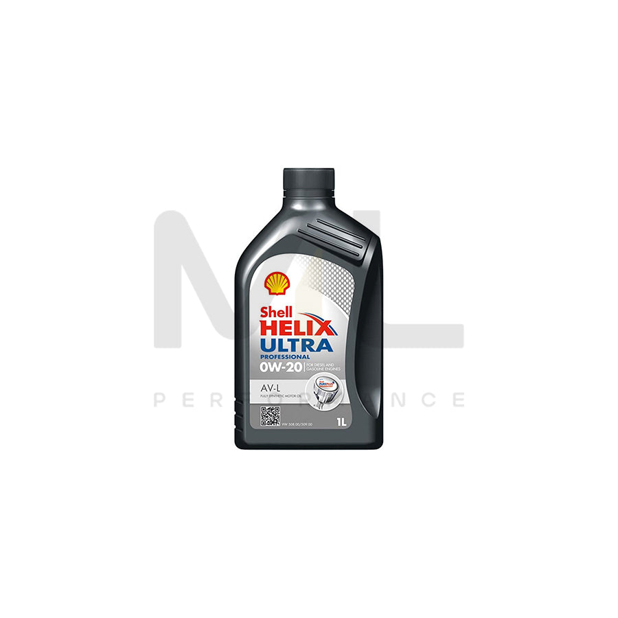 Shell Helix Ultra Professional AV-L Engine Oil -0W-20 C5 - 1Ltr Engine Oil ML Performance UK ML Car Parts