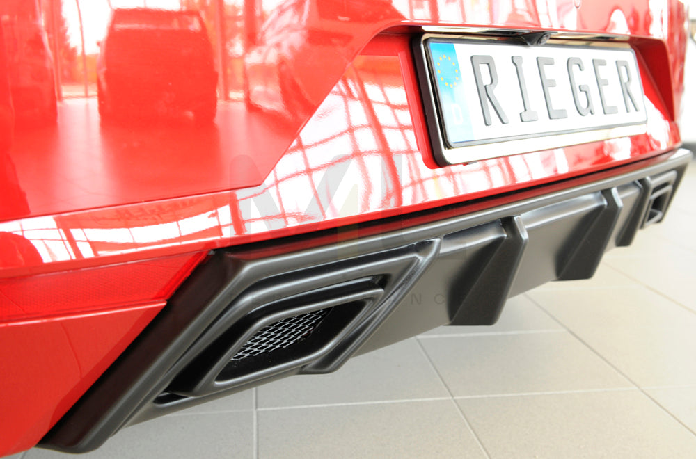 Rieger 00027101 SEAT KJ Rear Diffuser (Ibiza FR & Ibiza) 10 | ML Performance EU Car Parts