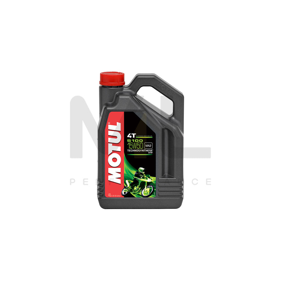 Motul 5100 4T 15w-50 Ester Semi Synthetic Racing Motorcycle Engine Oil 4l | Engine Oil | ML Car Parts UK | ML Performance