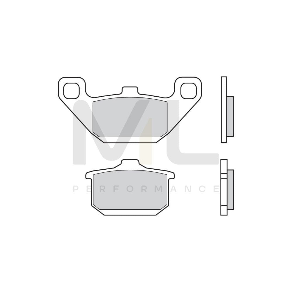 Brembo Road, Sinter 07Ka08Sa Brake Pad Set Front And Rear | ML Performance Car Parts