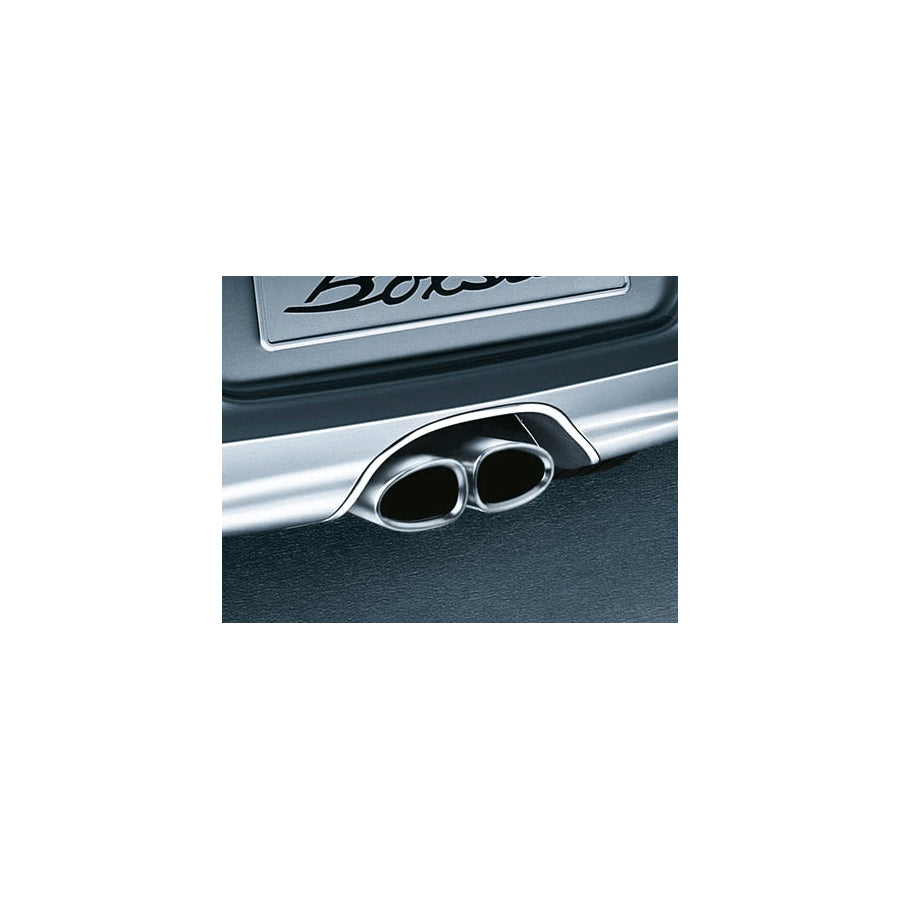 Genuine Porsche Exhaust Tail Pipes Porsche Boxster 987 | ML Performance EU Car Parts