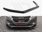 Maxton Design PE-208-1-GTI-FD2T Front Splitter V.2 Peugeot 208 GTI MK1 | ML Performance UK Car Parts