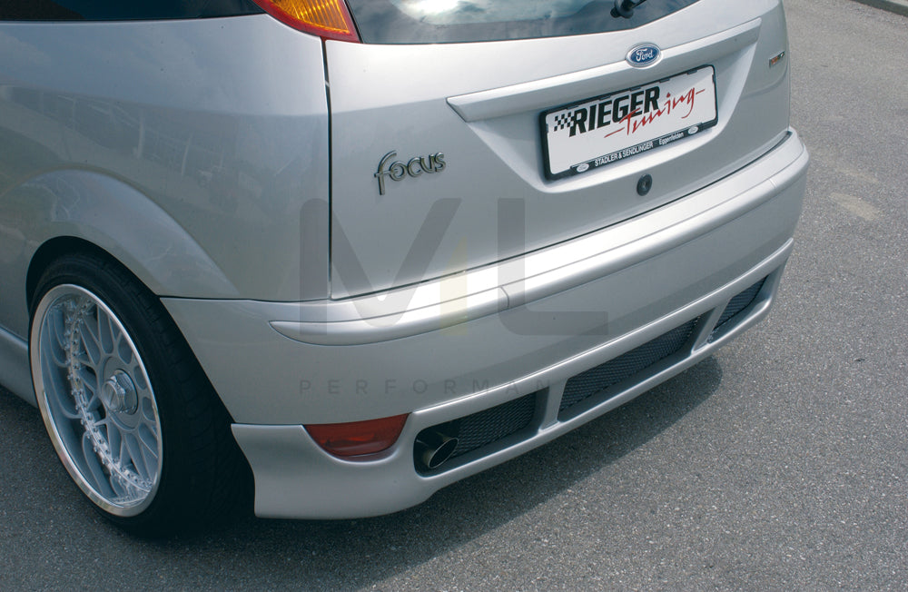 Rieger 00034106 Ford Focus 1 Rear Diffuser 3 | ML Performance EU Car Parts