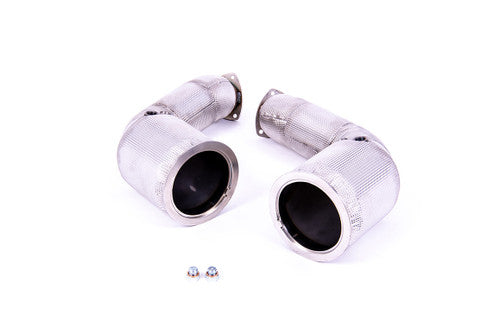 MillTek SSXAU955 Audi Large-bore Downpipe and De-Cat (Inc. RSQ8, SQ7, SQ8)