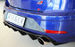 Rieger 00088137 SEAT 5F Leon Cupra Rear Diffuser 9 | ML Performance EU Car Parts