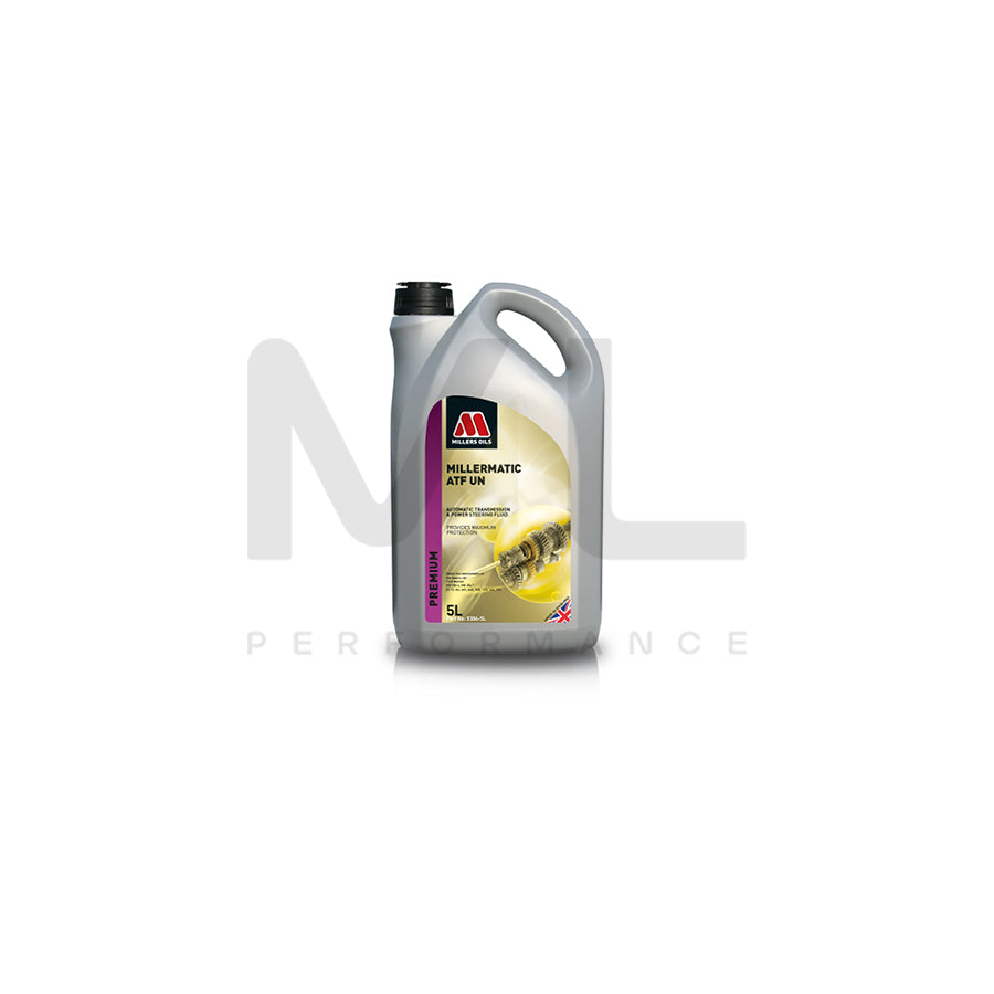 Millers Oils Millermatic ATF UN Automatic Transmission Fluid 5l | Engine Oil | ML Car Parts UK | ML Performance