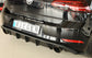 Rieger 00059589 VW Mk7 Golf GTI Rear Diffuser 6 | ML Performance EU Car Parts