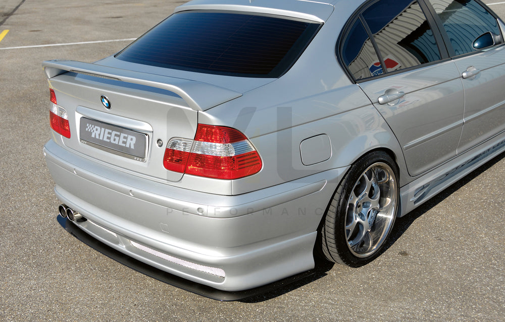 Rieger 00050407 BMW 3 Series E46 Rear Diffuser 4 | ML Performance EU Car Parts