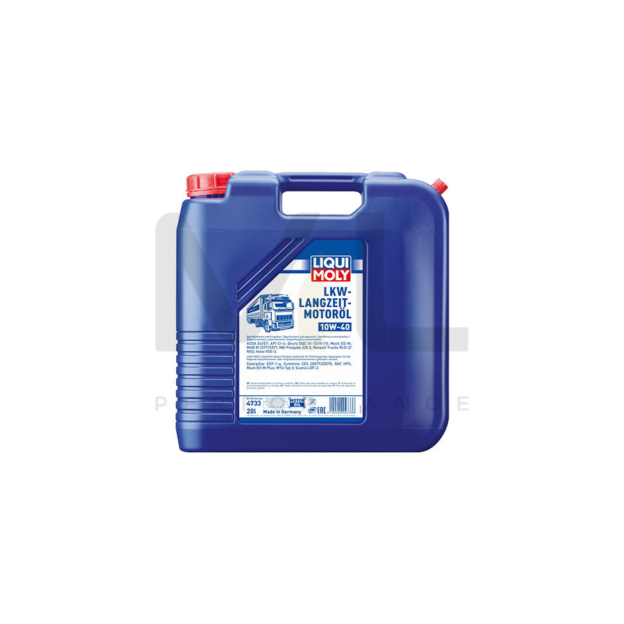 Liqui Moly Truck Long-life Motor Oil 10W-40 20l