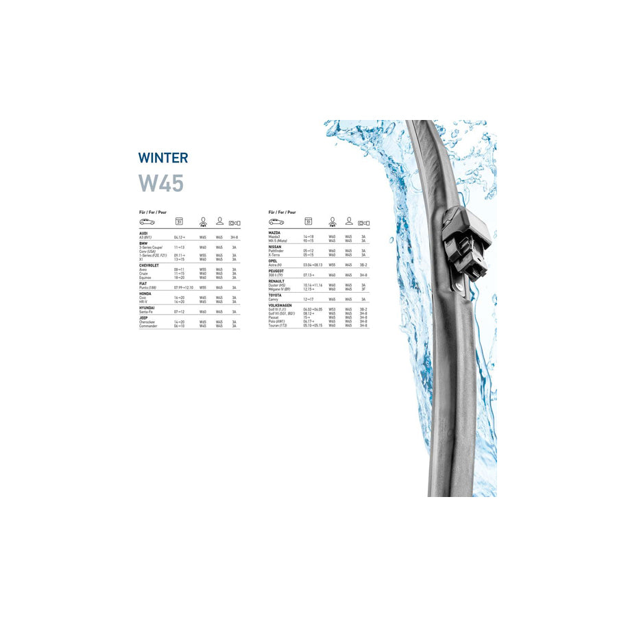 Hella 9XW 358 004-181 Wiper Blade