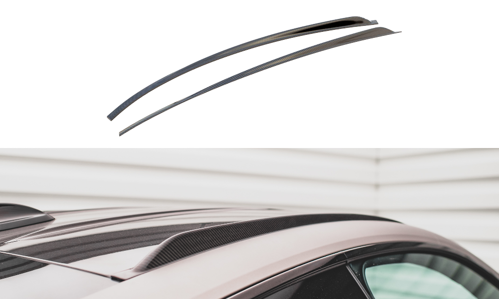 MAXTON DESIGN CF-BM-4-G82-M-RR1-245-P CARBON FIBER ROOF RAILS BMW M4 G82 | ML Performance