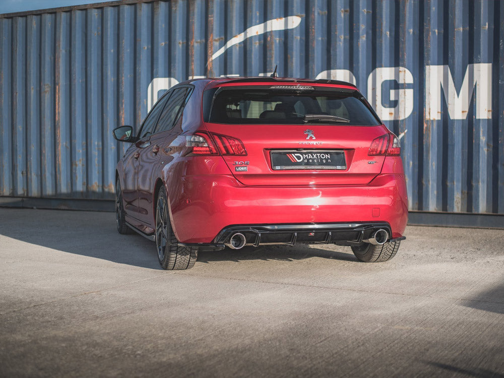 Maxton Design Peugeot 308 Gt MK2 Facelift (2017-) Rear Side Splitters