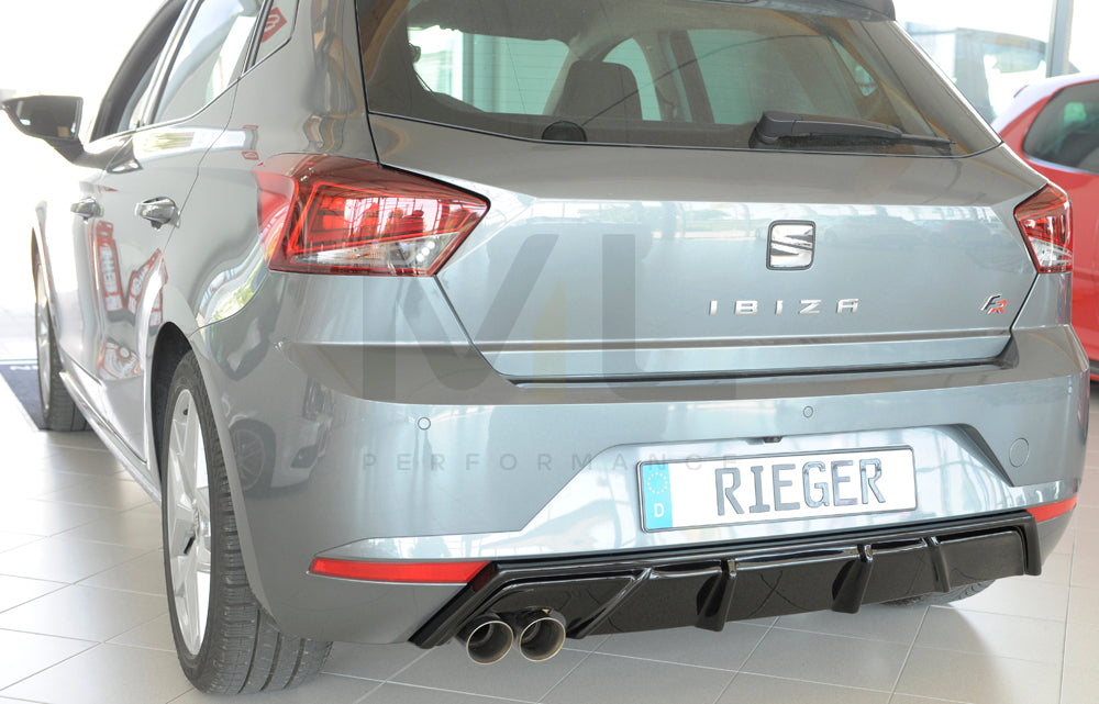 Rieger 00088168 SEAT KJ Rear Diffuser (Ibiza FR & Ibiza) 7 | ML Performance EU Car Parts