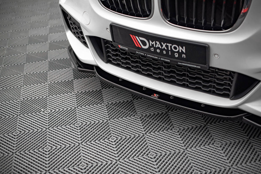 Maxton Design BMW X1 M-Pack F48 Front Splitter V.1