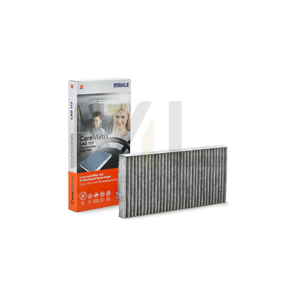 MAHLE ORIGINAL LAO 117 Pollen filter Activated Carbon Filter, with anti-allergic effect, with antibacterial action, CareMetix® | ML Performance Car Parts