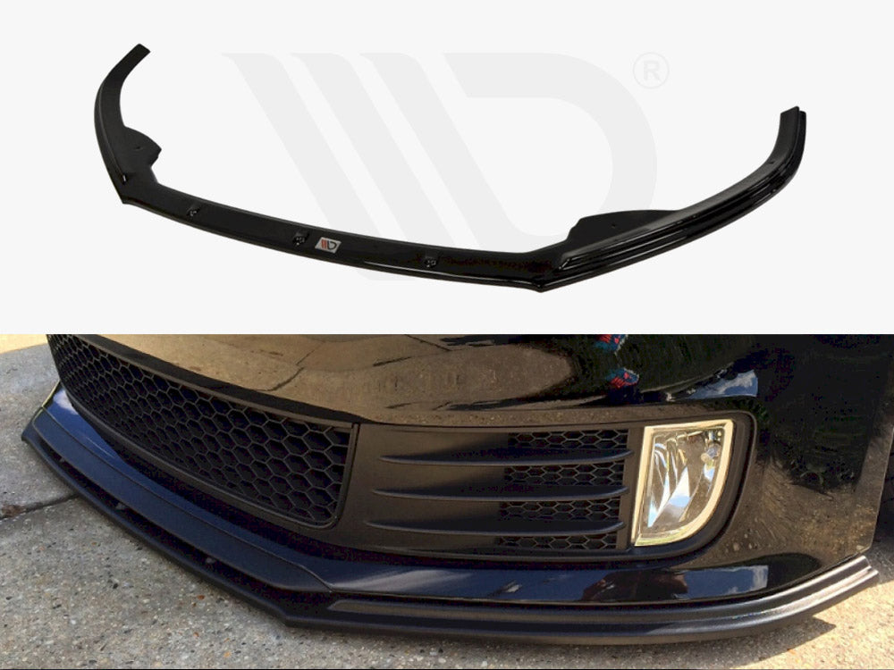 Maxton Design VW-JE-6-GLI-FD1T Front Splitter VW Jetta MK6 Gli Pre-facelift (2011-2014) | ML Performance UK Car Parts