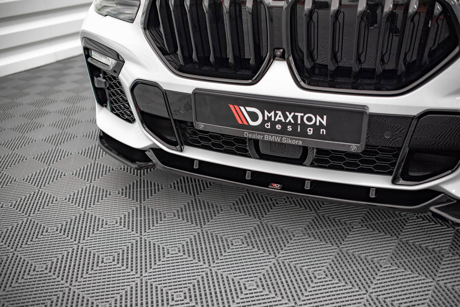 Maxton Design BMW X6 M-Pack G06 Front Splitter V.1