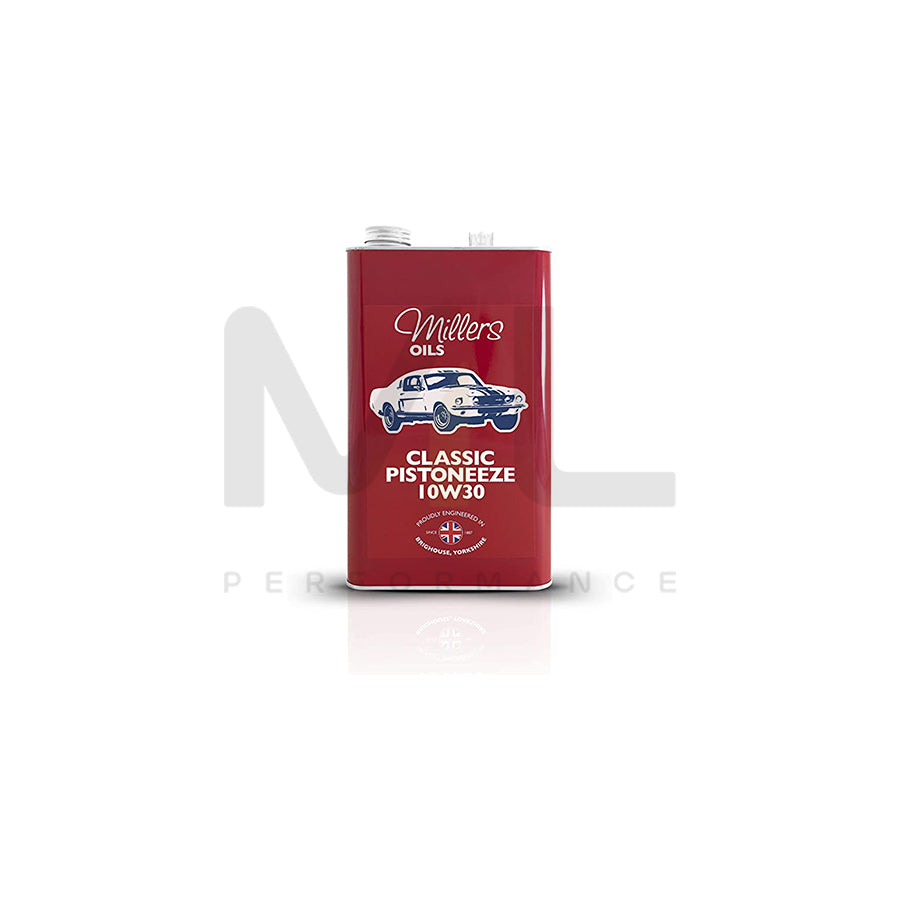 Millers Oils Classic Pistoneeze 10W-30 Engine Oil 5l | Engine Oil | ML Car Parts UK | ML Performance