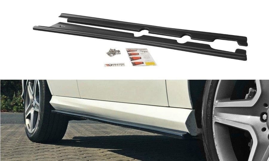 Maxton Design ME-GLE-166-AMGLINE-SD1T Side Skirts Diffusers Mercedes Benz GLE-Class W166 AMG-Line | ML Performance UK Car Parts