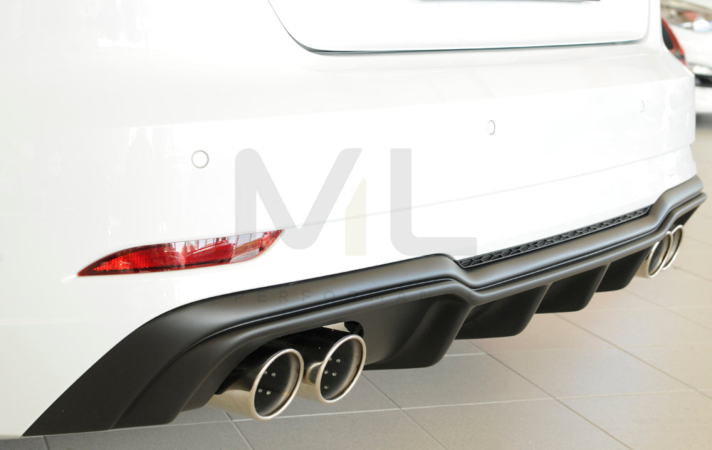 Rieger 00056822 Audi 8V A3 Rear Diffuser 10 | ML Performance EU Car Parts